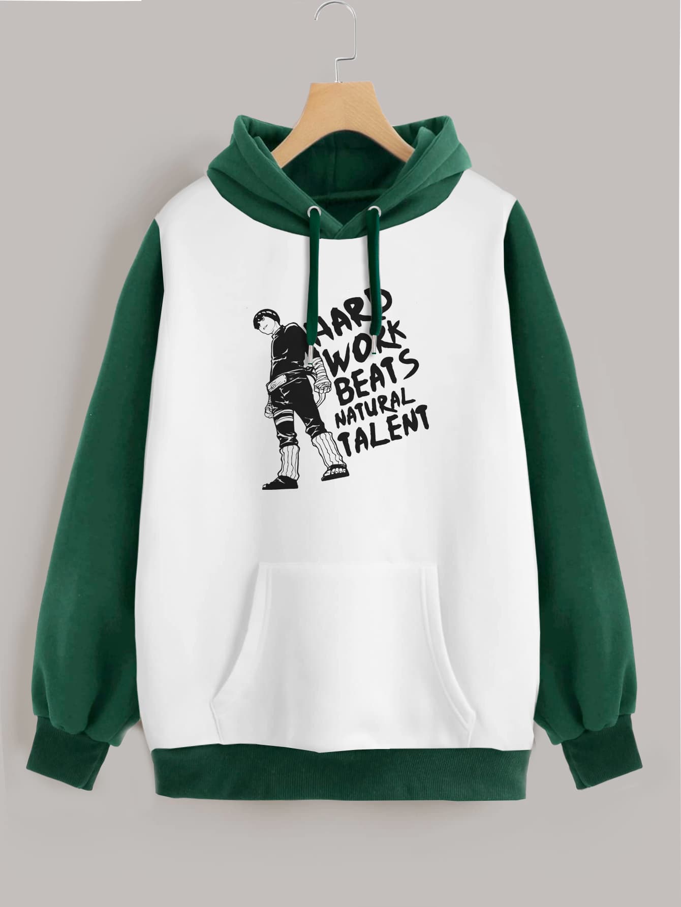 Buzo ancho hoodie Rock Lee