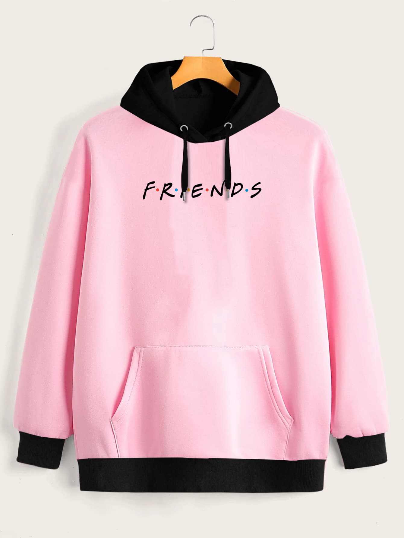 Buzo ancho hoodie friends