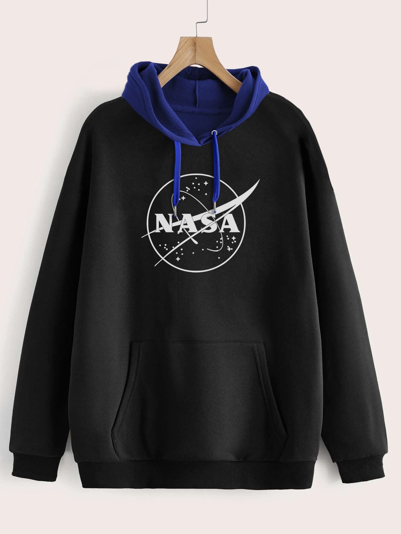 Buzo ancho hoodie Nasa