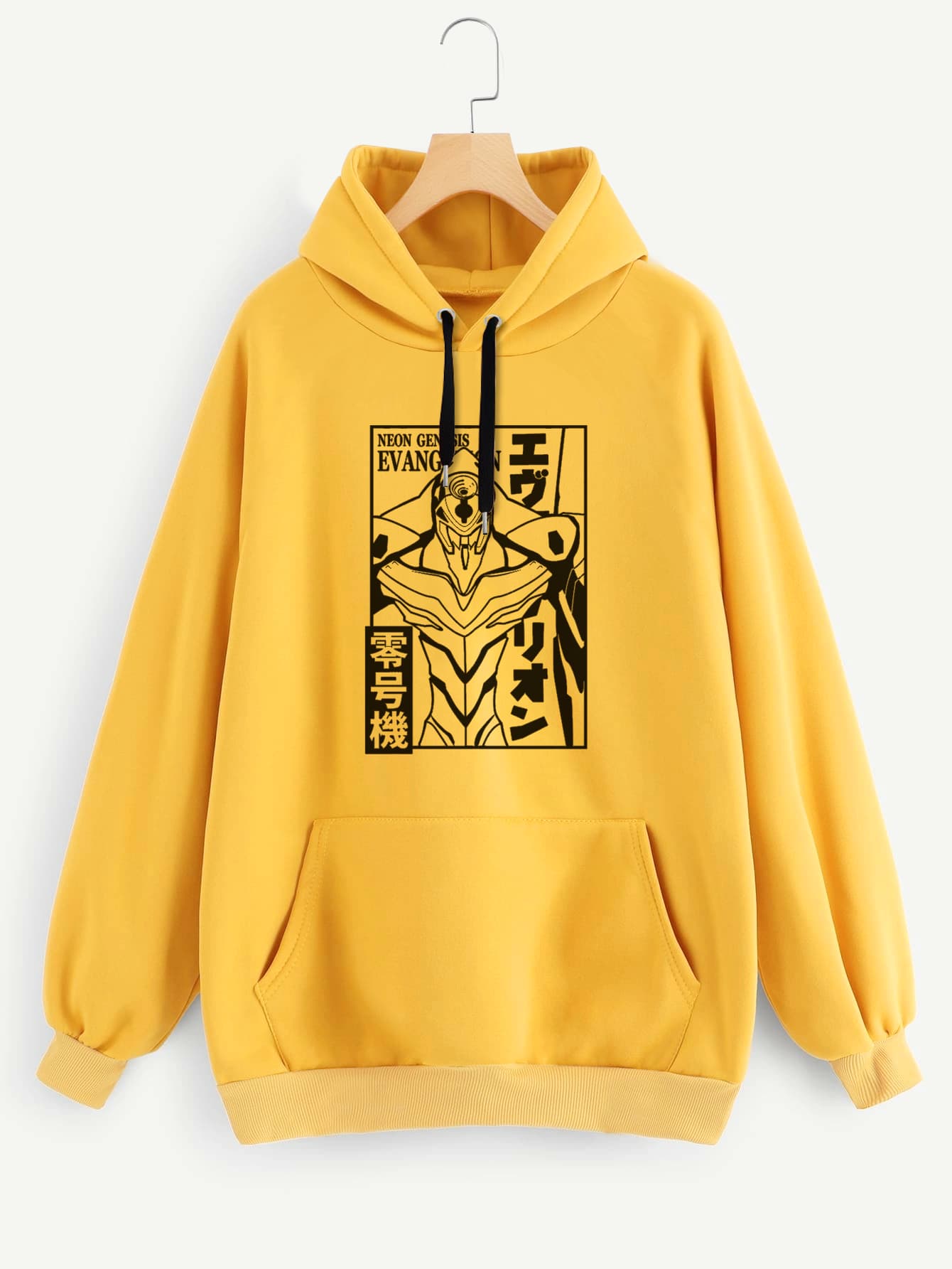 Buzo ancho hoodie Evangelion Eva 00