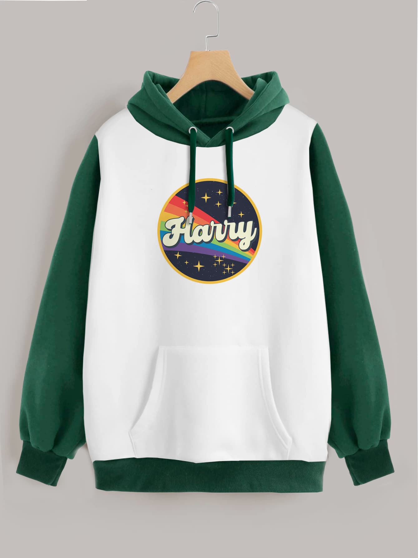 Buzo ancho hoodie Harry Styles