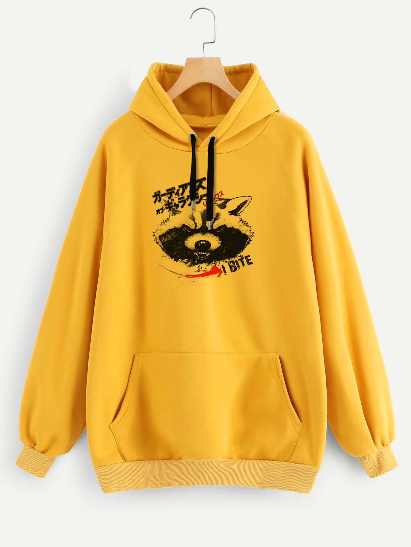 Buzo ancho hoodie Rocket Japon