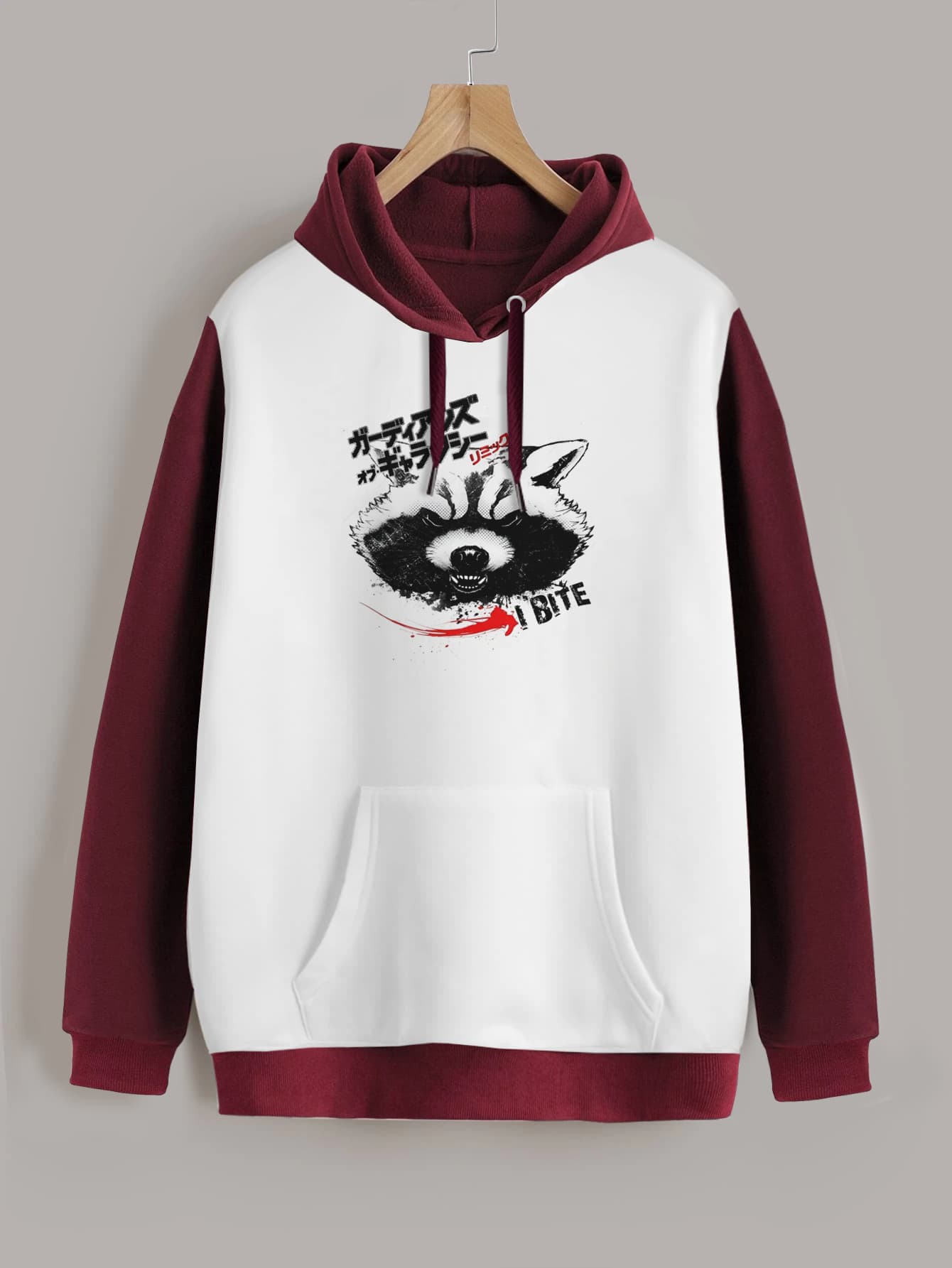 Buzo ancho hoodie Rocket Japon