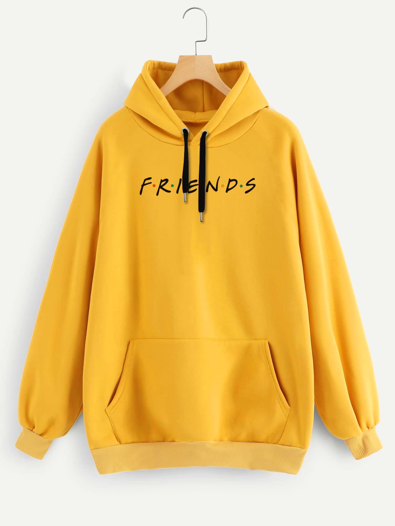 Buzo ancho hoodie friends