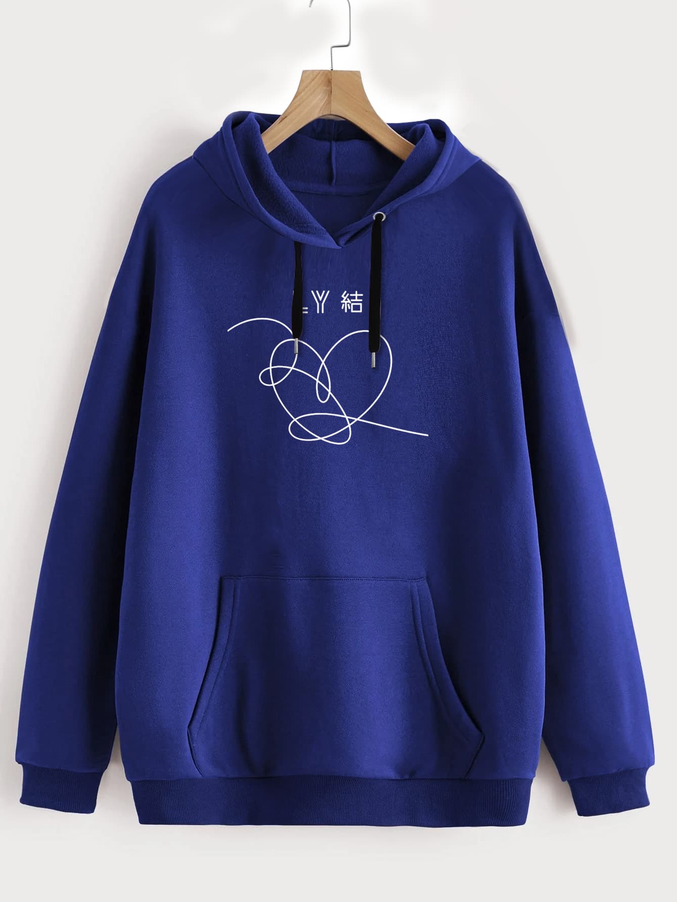 Buzo ancho hoodie BTS Love Yourself Answer