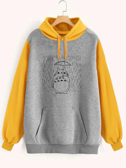 Buzo capota Totoro Rain