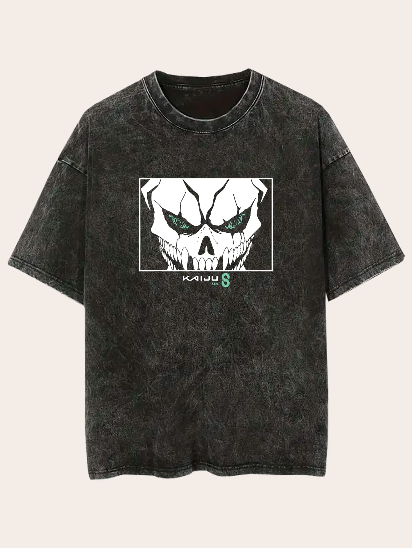 Camiseta Acid wash Kaiju N8 v2